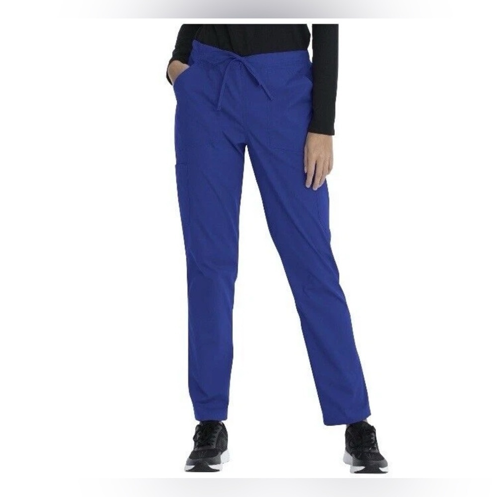 NWT Scrubstar Women Drawstring Scrub
Pant Plus Sz 3X Blue Stretch Easy Fit Pocke